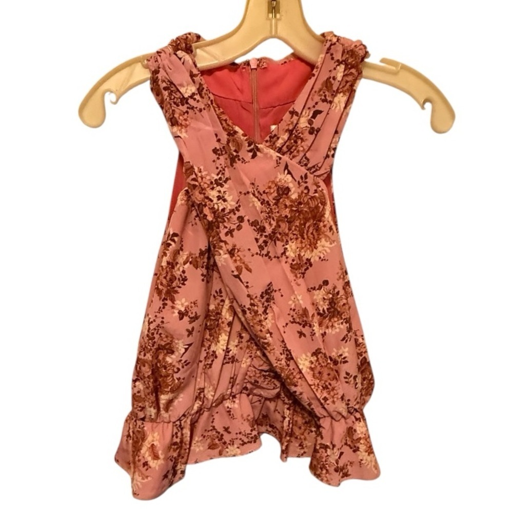 Line‎ and Dot Pink Floral Top nwt